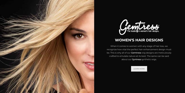 gemtress is the best place for women with hair loss